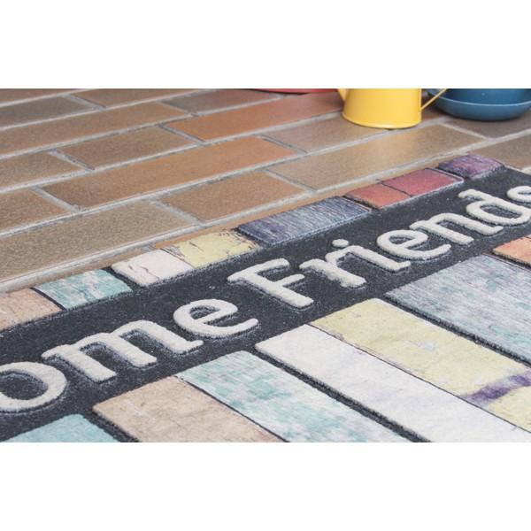 ドアマット 屋外 玄関マット エントランス ウエルカムマット かわいい おしゃれ ラバー |  | 02