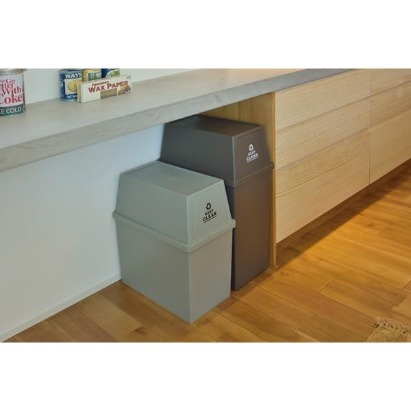 ダストボックス フタ付き ふた付き ごみ箱 トラッシュカン トラッシュボックス スタッキング 積重ね インテリア アンティーク グレー |  | 05