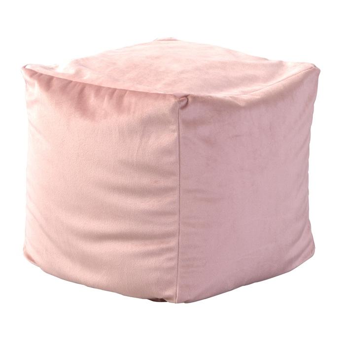 ミニビーズクッション ピンク おしゃれ シンプル クッション ビーズソファー 背当て 腰当て 座布団 コンパクト リビング | 