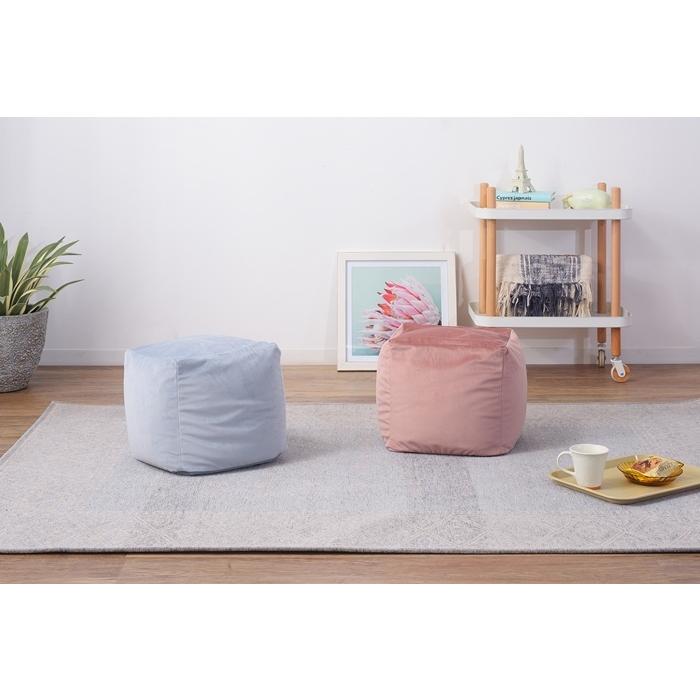 ミニビーズクッション ピンク おしゃれ シンプル クッション ビーズソファー 背当て 腰当て 座布団 コンパクト リビング |  | 01