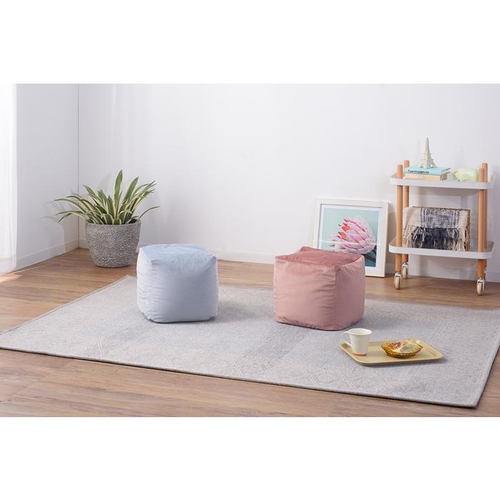 ミニビーズクッション ピンク おしゃれ シンプル クッション ビーズソファー 背当て 腰当て 座布団 コンパクト リビング |  | 02