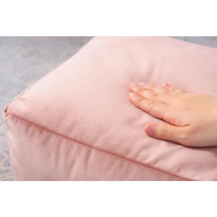 ミニビーズクッション ピンク おしゃれ シンプル クッション ビーズソファー 背当て 腰当て 座布団 コンパクト リビング |  | 05