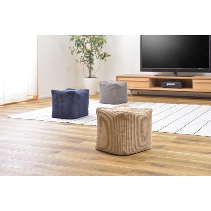 ミニビーズクッション ベージュ おしゃれ シンプル クッション ビーズソファー 背当て 腰当て 座布団 コンパクト リビング |  | 01