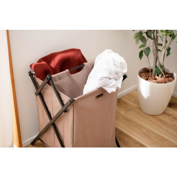 フォールディングバスケットL ベージュ ランドリーバスケット 収納バスケット 折りたたみ スリム ランドリーラック 脱衣かご シンプル 収納ボックス |  | 13