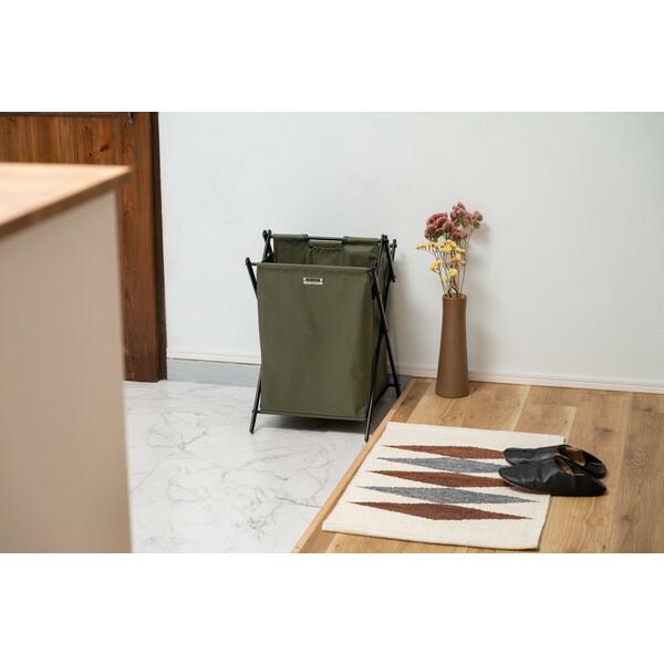 フォールディングバスケットL ベージュランドリーバスケット 収納バスケット 折りたたみ スリム ランドリーラック 脱衣かご シンプル 収納ボックス |  | 06