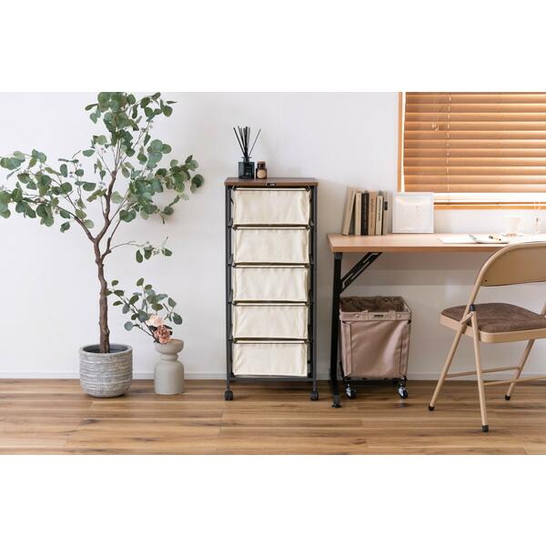 バスケットワゴン ベージュ 小物入れ 収納 ワゴン キャスター付き ランドリーバスケット ランドリーボックス 洗濯かご 脱衣かご シンプル 洗濯物入れ おしゃれ |  | 07