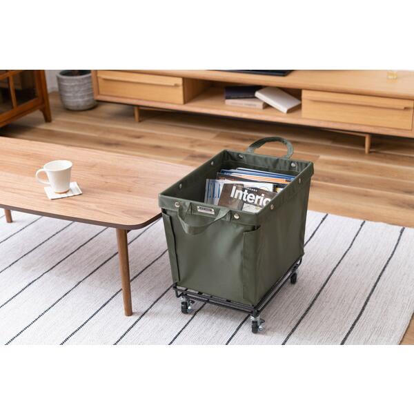 バスケットワゴン グリーン 小物入れ 収納 ワゴン キャスター付き ランドリーバスケット ランドリーボックス 洗濯かご 脱衣かご シンプル 洗濯物入れ おしゃれ |  | 08