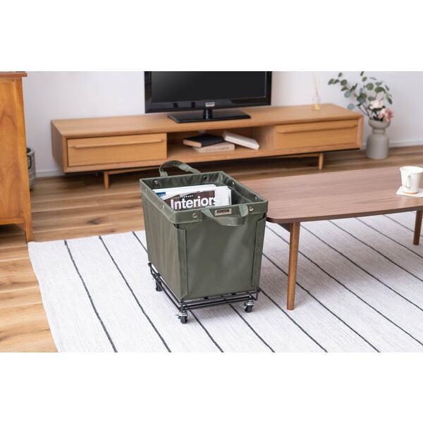 バスケットワゴン グリーン 小物入れ 収納 ワゴン キャスター付き ランドリーバスケット ランドリーボックス 洗濯かご 脱衣かご シンプル 洗濯物入れ おしゃれ |  | 09