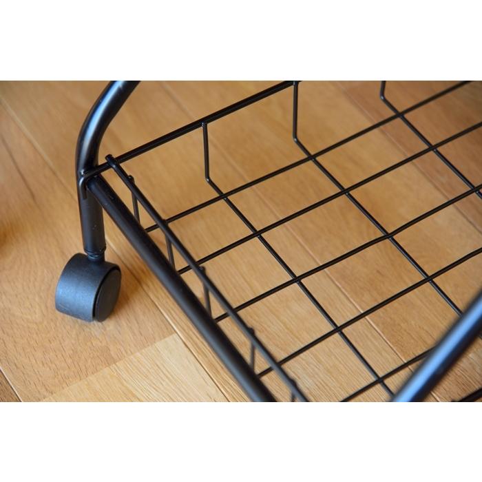 フォールディング バスケットワゴン グリーン ランドリーバスケット ランドリーボックス おしゃれ 折りたたみワゴン キャスター付き |  | 05