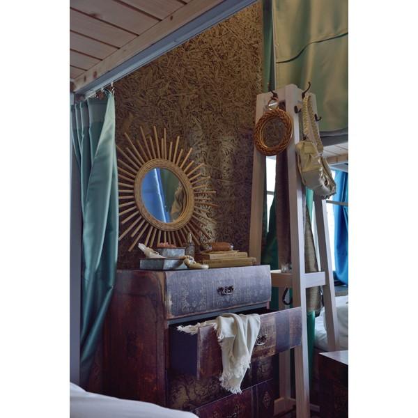 鏡 壁掛け 壁掛 コンパクト ラタン ウォールミラー ミラー かがみ カガミ レトロ アンティーク |  | 05