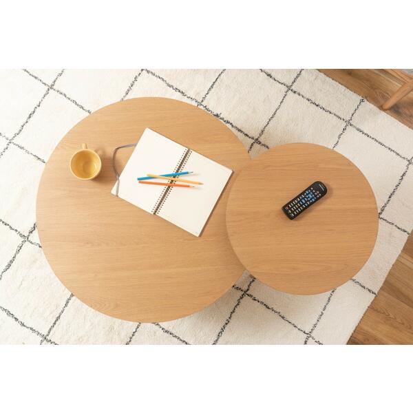 ラウンドテーブル L 木製 天然木 サイドテーブル リビングテーブル カフェテーブル おしゃれ 木目 コンパクト 作業台 ナチュラル |  | 12