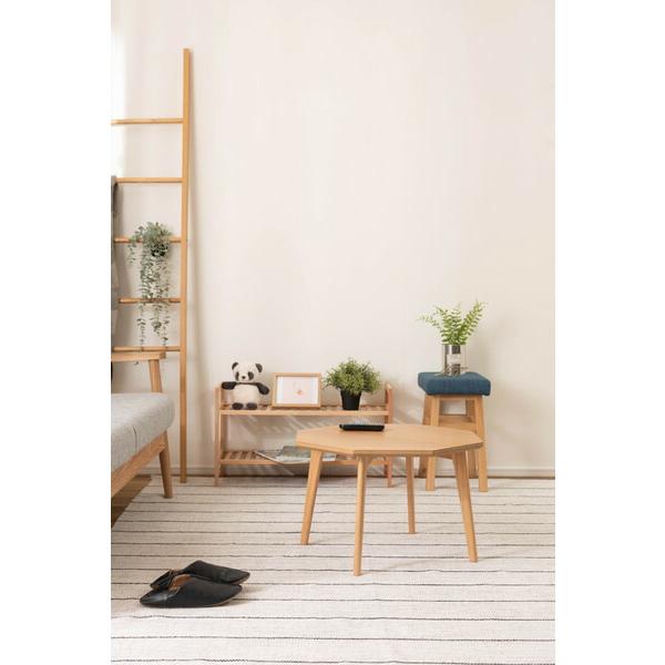 オクタゴンテーブル 木製 天然木 おしゃれ 木目 幅60 ローテーブル センターテーブル ソファーテーブル ナチュラル |  | 05