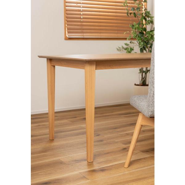 ダイニングテーブル 木製 天然木 おしゃれ 木目 コンパクト 作業台 4人掛け 食卓テーブル 幅135 奥行80 ナチュラル |  | 16