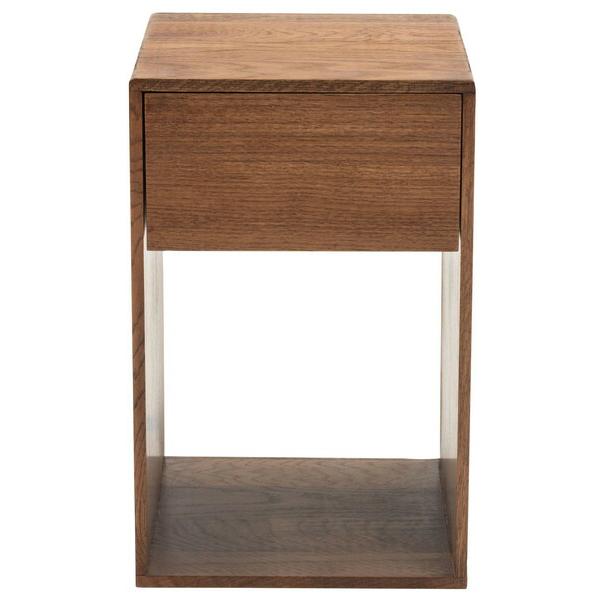 サイドチェスト サイドテーブル 木製 天然木 おしゃれ 木目 コンパクト 引き出し 収納 ナイトテーブル ブラウン |  | 02