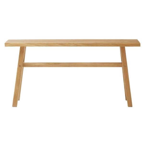 ベンチ ダイニングベンチ 木製 天然木 おしゃれ 木目 コンパクト 飾り棚 ディスプレイラック リビング 玄関 ナチュラル |  | 01