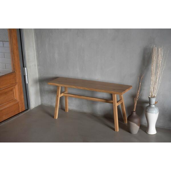 ベンチ ダイニングベンチ 木製 天然木 おしゃれ 木目 コンパクト 飾り棚 ディスプレイラック リビング 玄関 ナチュラル |  | 07