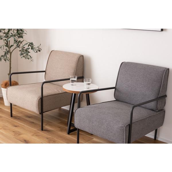 ラウンジチェア グレー パーソナルチェア 1人掛け 1人用 リビング ダイニングチェア 食卓椅子 肘付き ソファ 北欧 おしゃれ カフェ シンプル |  | 10