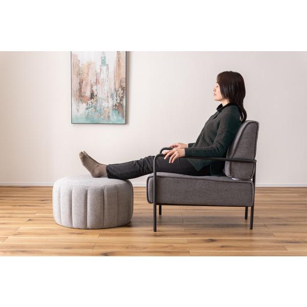 ラウンジチェア グレー パーソナルチェア 1人掛け 1人用 リビング ダイニングチェア 食卓椅子 肘付き ソファ 北欧 おしゃれ カフェ シンプル |  | 13