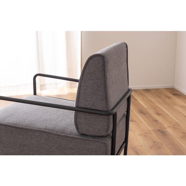 ラウンジチェア グレー パーソナルチェア 1人掛け 1人用 リビング ダイニングチェア 食卓椅子 肘付き ソファ 北欧 おしゃれ カフェ シンプル |  | 18