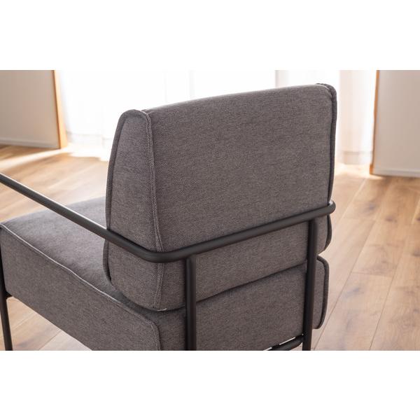 ラウンジチェア グレー パーソナルチェア 1人掛け 1人用 リビング ダイニングチェア 食卓椅子 肘付き ソファ 北欧 おしゃれ カフェ シンプル |  | 19