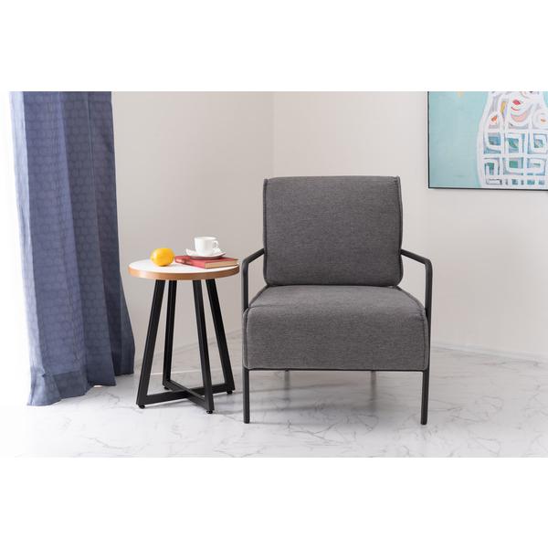 ラウンジチェア グレー パーソナルチェア 1人掛け 1人用 リビング ダイニングチェア 食卓椅子 肘付き ソファ 北欧 おしゃれ カフェ シンプル |  | 04