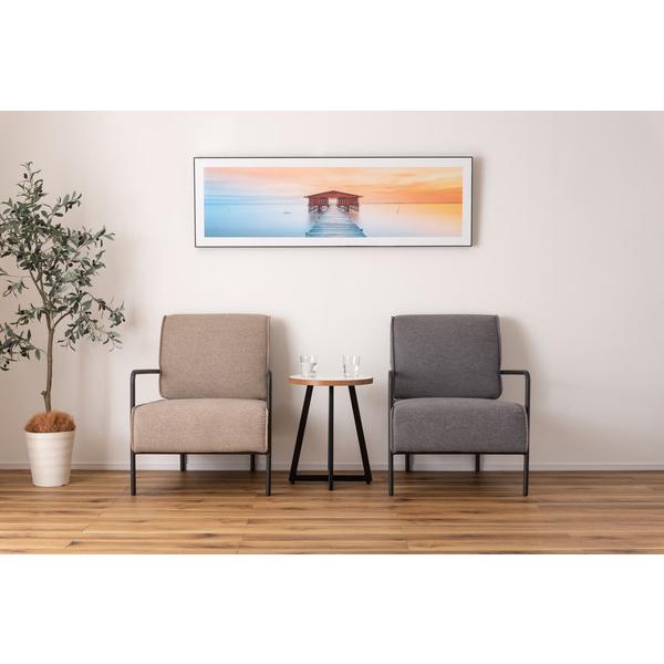 ラウンジチェア グレー パーソナルチェア 1人掛け 1人用 リビング ダイニングチェア 食卓椅子 肘付き ソファ 北欧 おしゃれ カフェ シンプル |  | 09