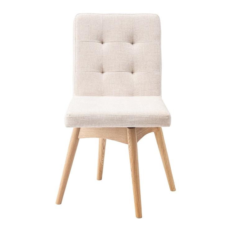 ダイニングチェア 回転式 木製 アイボリー おしゃれ かわいい シンプル いす 椅子 ファブリック 食卓椅子 カフェ 北欧 ミッドセンチュリー モダン 高級感 天然木 |  | 01