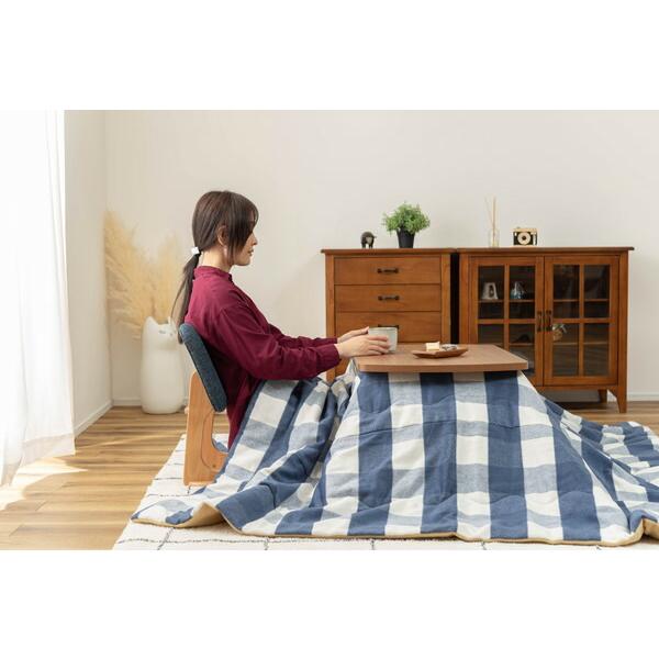 フロアチェア 座いす 座椅子 おしゃれ 木製 炬燵チェア リビング 完成品 ローチェア ブルー |  | 19