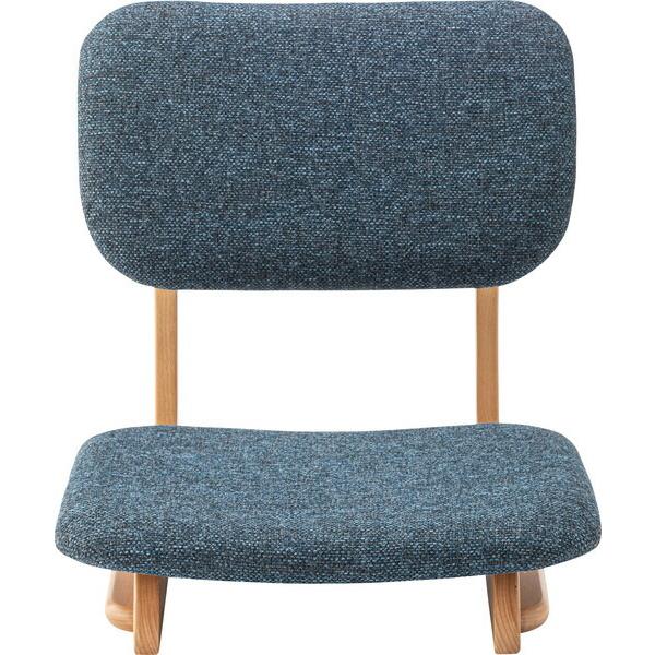 フロアチェア 座いす 座椅子 おしゃれ 木製 炬燵チェア リビング 完成品 ローチェア ブルー |  | 01