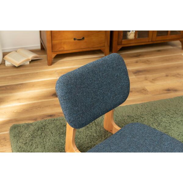 フロアチェア 座いす 座椅子 おしゃれ 木製 炬燵チェア リビング 完成品 ローチェア ブルー |  | 08