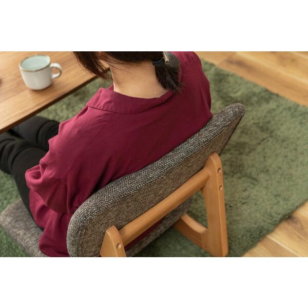 フロアチェア 座いす 座椅子 おしゃれ 木製 炬燵チェア リビング 完成品 ローチェア ブラウン |  | 15