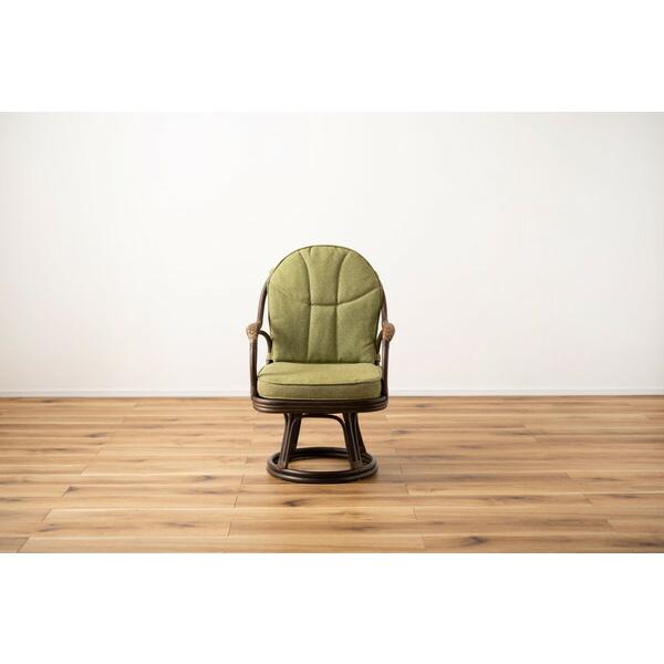 ラタン回転チェア グリーン 高座椅子 リラックス パーソナルチェア 1人掛け ソファー アジアン 和風 おしゃれ |  | 11