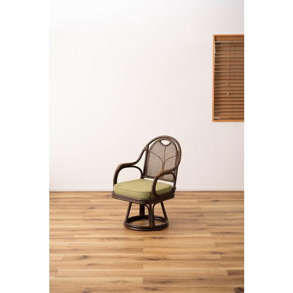 ラタン回転チェア グリーン 高座椅子 リラックス パーソナルチェア 1人掛け ソファー アジアン 和風 おしゃれ |  | 13