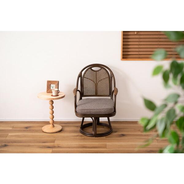 ラタン回転チェア グレー 高座椅子 リラックス パーソナルチェア 1人掛け ソファー アジアン 和風 おしゃれ |  | 18