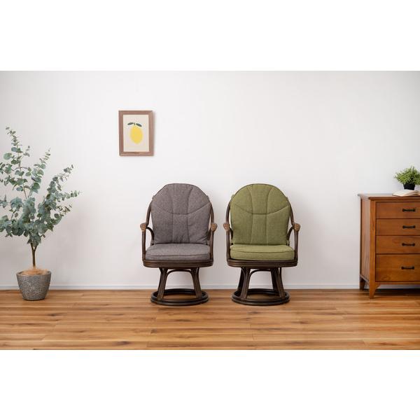 ラタン回転チェア グレー 高座椅子 リラックス パーソナルチェア 1人掛け ソファー アジアン 和風 おしゃれ |  | 20