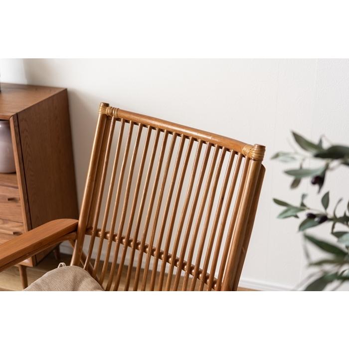 パーソナルチェア 1人掛け おしゃれ 一人掛け 1人掛けソファ リゾート 高級感 リラックス ラタン 天然木 レトロ クラシック |  | 07