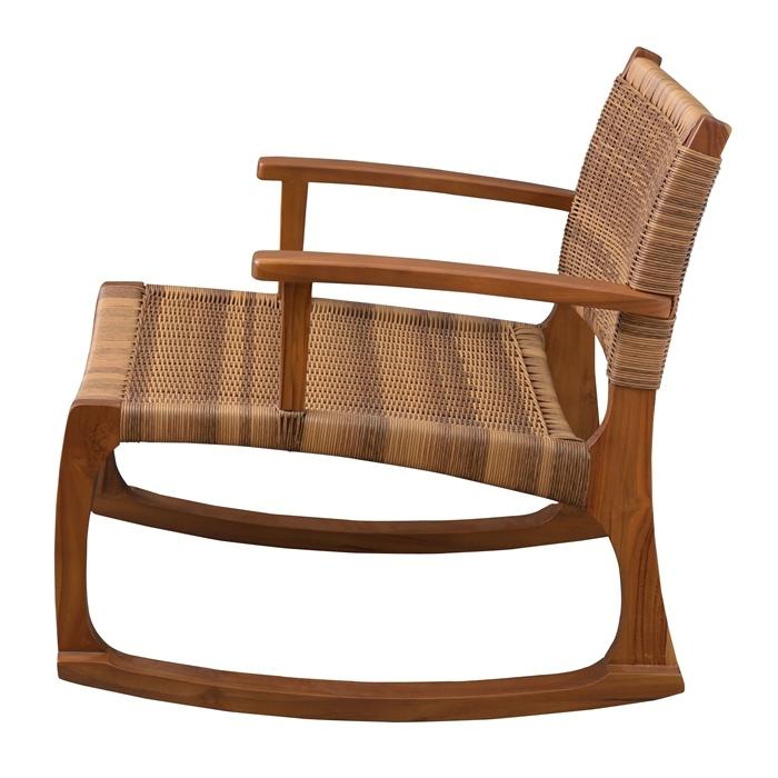 ロッキングチェア ゆらゆらチェア おしゃれ リラックスチェア木製 揺れる 椅子 イス リビング 一人用 一人掛け 高座椅子 ひとりがけ チェア |  | 02