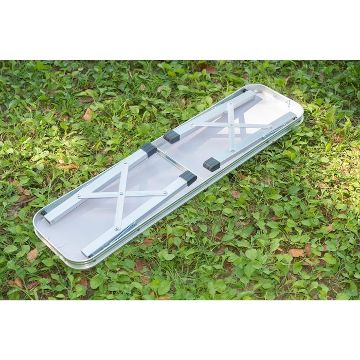 フォールディングテーブル＆ベンチセット 折りたたみ コンパクト アウトドア キャンプ レジャー ダイニングテーブル イス 椅子 おしゃれ 作業台 食卓テーブル |  | 07