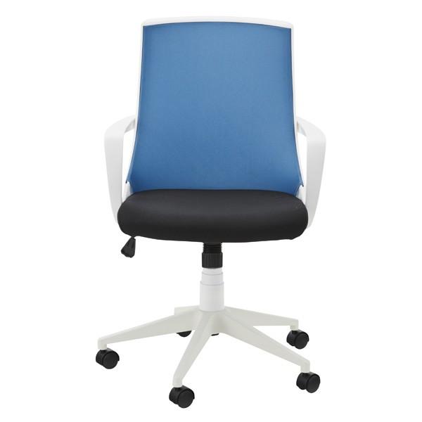 オフィスチェア キャスター付き デスクチェア デスク チェアー パソコンチェア 学習椅子 学習チェア キッズチェア 事務椅子  ホワイト |  | 01