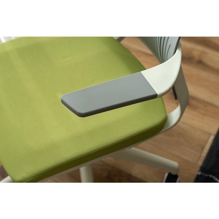 クレコ オフィスチェア グリーン ワークチェア パソコンチェア 椅子 イス 学習椅子 回転式 昇降機能 ロッキング機能 キャスター付き 肘付き リモートワーク |  | 04
