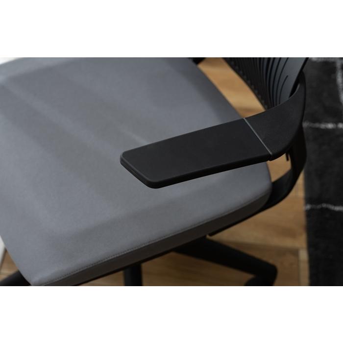 クレコ オフィスチェア グレー ワークチェア パソコンチェア 椅子 イス 学習椅子 回転式 昇降機能 ロッキング機能 キャスター付き 肘付き リモートワーク |  | 03