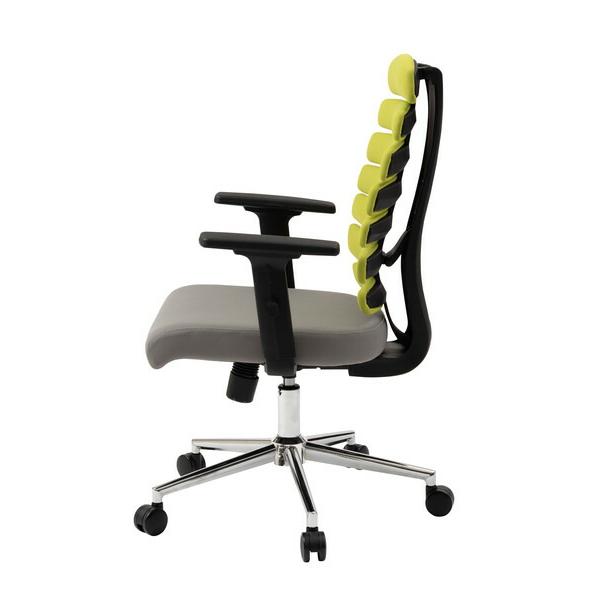 オフィスチェア グリーン 肘付き シンプル スタイリッシュ 在宅勤務 勉強用 学習用 ゲーム用 おしゃれ パソコンチェア PCチェア 椅子 イス ワークチェア |  | 02