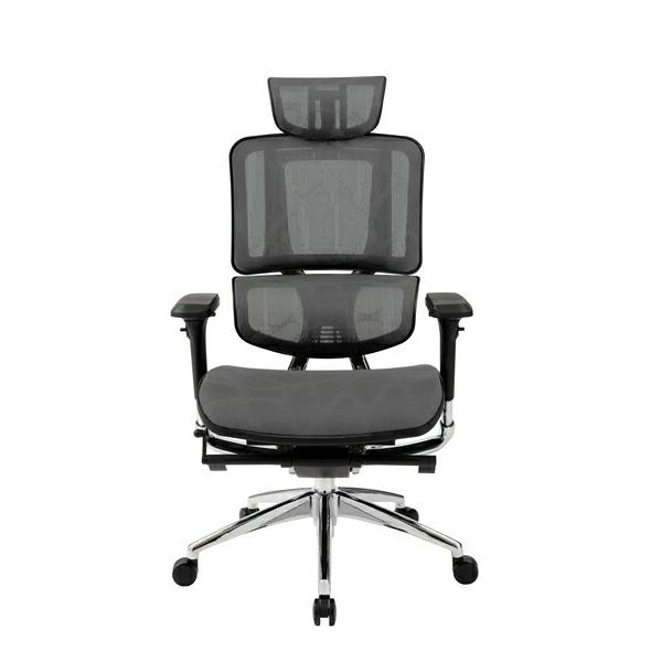 オフィスチェア グレー 昇降機能 ロッキング機能 肘付き シンプル スタイリッシュ 勉強用 学習用 ゲーム用 パソコンチェア PCチェア 椅子 イス ワークチェア |  | 03