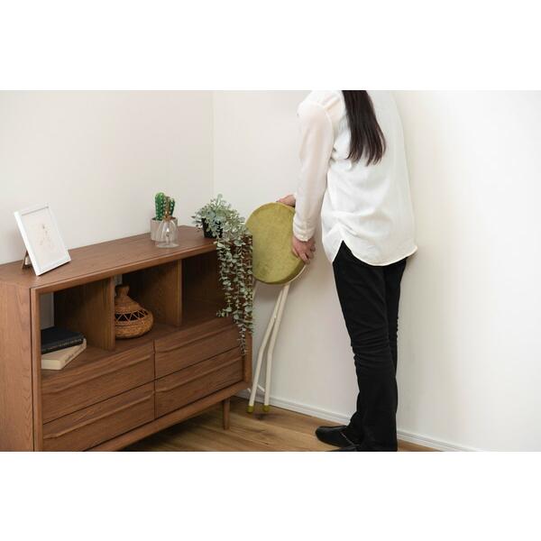 フォールディング ハイスツール グリーン ハイスツール 折りたたみ カウンターチェアー コンパクト 椅子 イス いす 完成品  かわいい チェアー 軽量 パイプ椅子 |  | 12