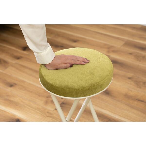 フォールディング ハイスツール グリーン ハイスツール 折りたたみ カウンターチェアー コンパクト 椅子 イス いす 完成品  かわいい チェアー 軽量 パイプ椅子 |  | 16