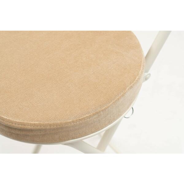 フォールディング ハイチェア ベージュ 折りたたみ カウンターチェアー コンパクト 椅子 イス いす 完成品 お洒落 可愛い かわいい チェアー 軽量 パイプ椅子 |  | 13