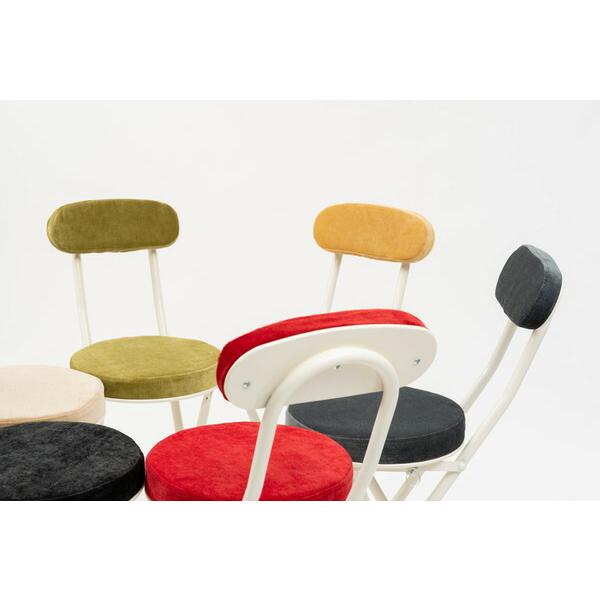 フォールディング ハイチェア ベージュ 折りたたみ カウンターチェアー コンパクト 椅子 イス いす 完成品 お洒落 可愛い かわいい チェアー 軽量 パイプ椅子 |  | 15