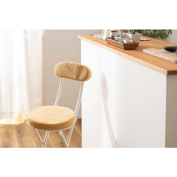 フォールディング ハイチェア イエロー 折りたたみ カウンターチェアー コンパクト 椅子 イス いす 完成品 お洒落 可愛い かわいい チェアー 軽量 パイプ椅子 |  | 08