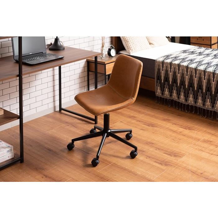 デスクチェア キャメル ワークチェア ソフトレザー パソコンチェア 椅子 イス 学習椅子 回転式 昇降機能 キャスター付き 在宅勤務 リモートワーク 高級感 |  | 03