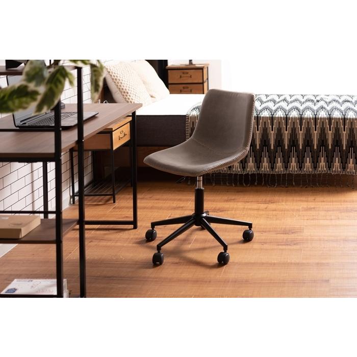 デスクチェア グレー ワークチェア ソフトレザー パソコンチェア 椅子 イス 学習椅子 回転式 昇降機能 キャスター付き おしゃれ 在宅勤務 リモートワーク 高級感 |  | 04